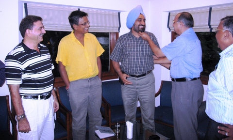 Guri Sohi at an Alumni Reunion